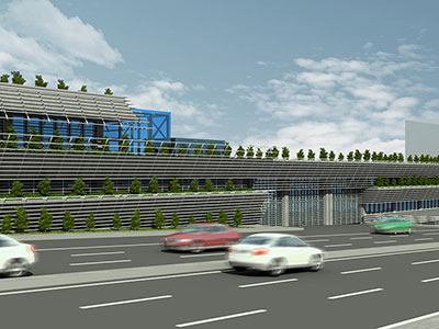 Beyoğlu Otopark Cephe Tasarımı